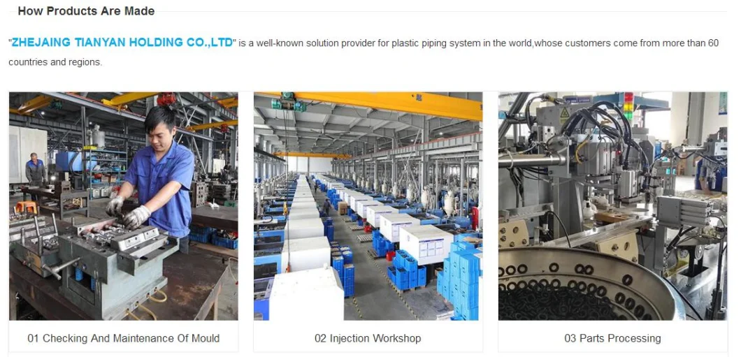 High Qualitycpvc PVC Industrial System DIN Standard Pn20-Pn16 Plastic Fitting High Pressure Sch80 Pipe ASTM Standard Sch80