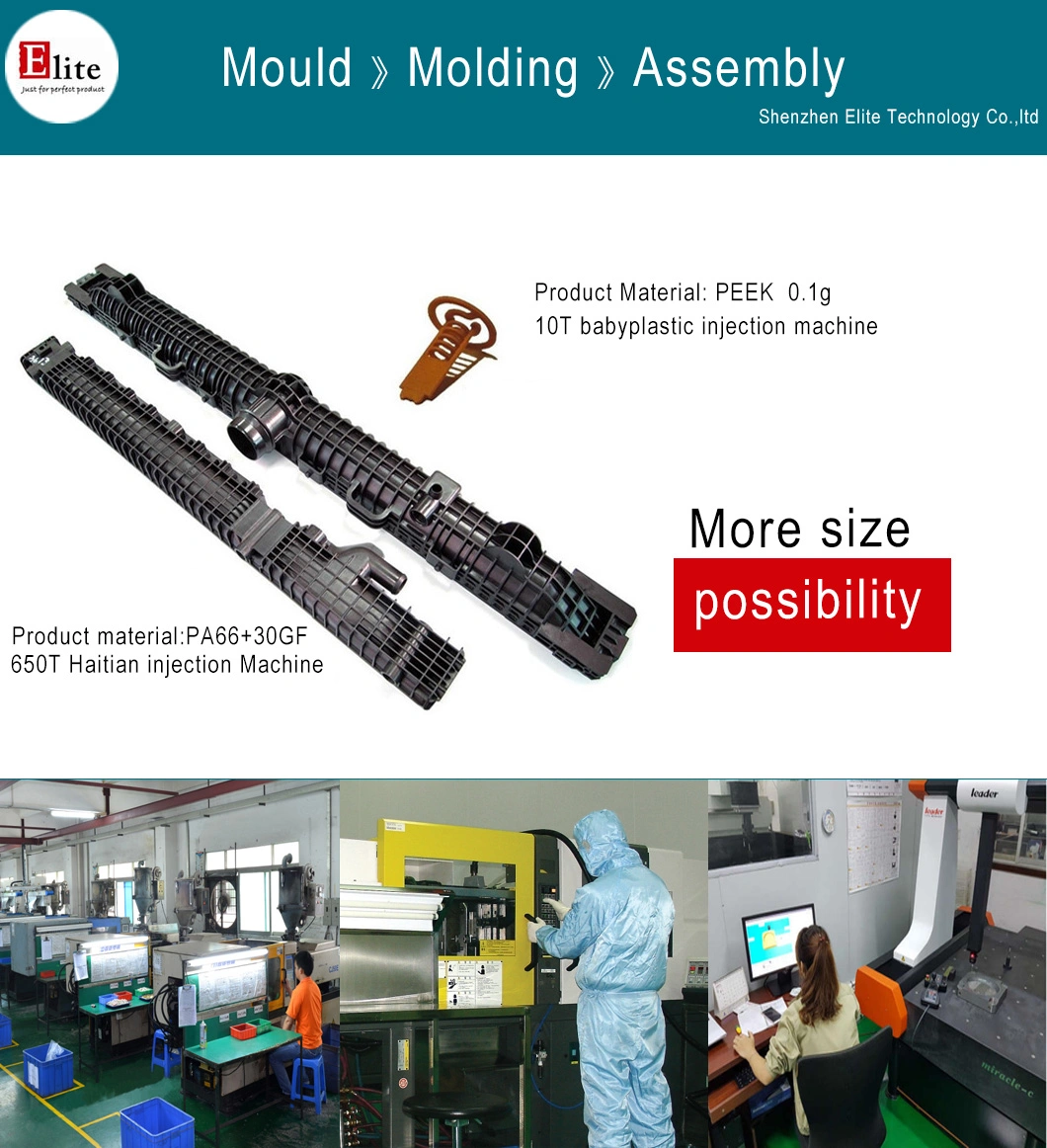 Precise Injection Mould ABS 757 Hardened Steel H13 48-52HRC 1 Million Shots Warranty Suit for 90t Haitian Injection Machine